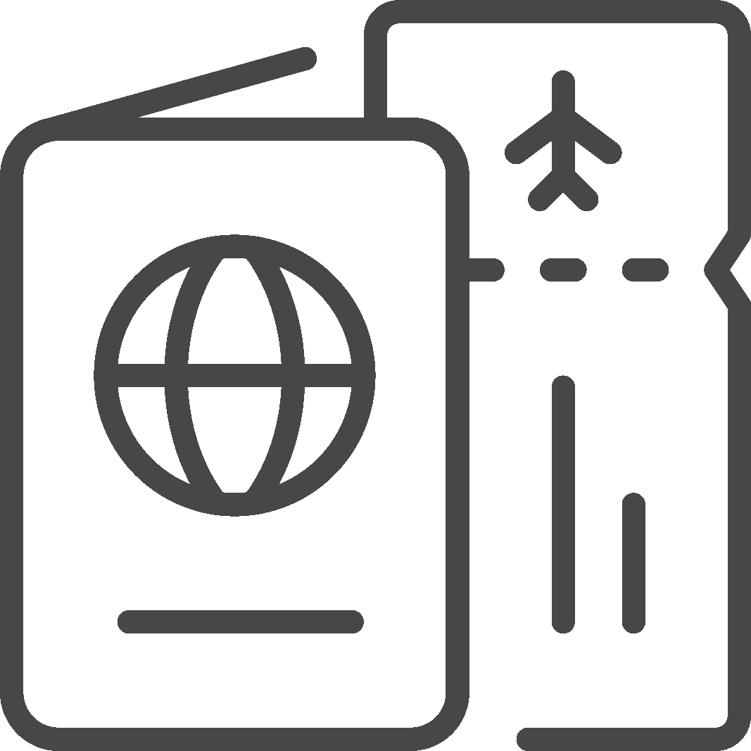 Travel & Transportation Category Icon